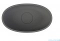 Riho Limited Escala owalna umywalka nablatowa 55x32x15 cm ANTARCYT MAT W030001080