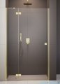 Radaway Essenza Gold Dwj drzwi wnękowe 90cm lewe złoty połysk/szkło przejrzyste 1385013-09-01L