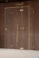 Radaway Essenza Pro Brushed Gold Kdj+S kabina 75x120x75cm prawa szczotkowane złoto 10097312-99-01R/10098075-01-01/10098075-01-01