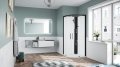 Novellini Glax 1 2.0 kabina standard 100x100 czarna G21R109T-1HH