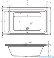 Riho Castello wanna prostokątna 180x120cm z hydromasażem JOY prawa B064018005