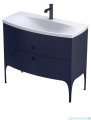 Oristo Louis szafka z umywalką 101x55x47 granatowy mat OR50-SD2S-102-14/UME-LU-102-93