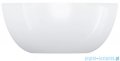 Omnires Shell M+ umywalka nablatowa Ø35 cm biały połysk SHELL350UNBP