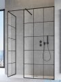 Radaway Modo New Black III kabina Walk-in 100x100x200 Factory industrialny, loft