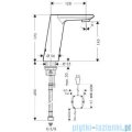 Hansgrohe Metris S Samoczynna bateria umywalkowa na podczerwień Electronic- 230v 31102000