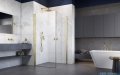 Radaway Nes KDD I Brushed Gold kabina 80x90 szczotkowane złoto 10021080-99-01L/10021090-99-01R