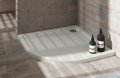 Schedpol Caspar New brodzik półokrągły + syfon 80x80cm Cement Stone 3.2333/CT/ST