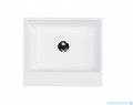 Besco Vera Glam Srebrna umywalka nablatowa 40x50x15cm #UMD-V-NBS