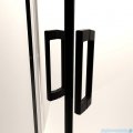 Radaway Premium Pro Black Dwj drzwi 130cm prawe czarny mat/szkło przejrzyste 1014130-54-01R