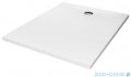 New Trendy Nex brodzik konglomeratowy prostokątny 140x80x3,5 cm biały B-0464