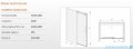 Sanplast drzwi przesuwne D2/ALTIIa-110-120 110-120x210 cm przejrzyste 600-121-1511-42-401
