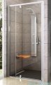 Ravak Pivot PDOP2 drzwi prysznicowe 110cm aluminium transparent Anticalc 03GD0C00Z1