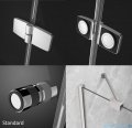 Radaway Fuenta Kdj B kabina 100x80cm prawa chrom połysk szkło przejrzyste 1384083-01-01R/1384051-01-01