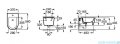 Roca Inspira Round bidet podwieszany Cafe A357525660