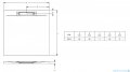 Riho Isola brodzik posadzkowy 80x80 antracyt D007001080