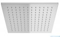 Kohlman Foxal zestaw prysznicowy z deszczownicą kwadratową 40x40 cm chrom QW220FQ40