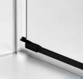 New Trendy Avexa Black drzwi wnękowe 80x200 cm przejrzyste lewe EXK-1546