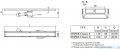 Wiper Odpływ liniowy Classic Tivano 60cm bez kołnierza poler T600PCS100