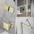 Radaway Essenza 8 Brushed Gold Kdj kabina 80x100cm lewa szczotkowane złoto 10480512-01-01L/10470237-99-01L/10113100-01-01