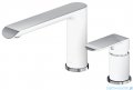 Omnires Sacramento bateria wannowa 4-otworowa chrom/biały SC2332CRB