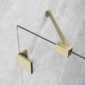 Radaway Essenza Pro Brushed Brushed Gold Dwj drzwi wnękowe 100cm lewe szczotkowane złoto 10099100-99-01L 