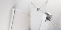 Radaway Furo PND II parawan nawannowy 110cm prawy szkło przejrzyste 10109588-01-01R/10112544-01-01