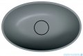 Omnires Shell M+ umywalka nablatowa 50x32 cm ash grey mat SHELL500UNAG