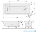 Sanplast Basic Line WP/BASIC wanna prostokątna 170x70 cm 610-450-0070-01-000