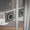 Radaway Essenza Pro Brushed Nickel Kdj kabina 90x70cm lewa szczotkowany nikiel 10097090-91-01L/10098070-01-01