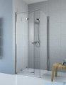 Radaway Fuenta New KDJ-B kabina prysznicowa 80x100 lewa przejrzyste + brodzik Doros D + syfon