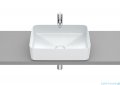 Roca Inspira Square umywalka nablatowa 50x37cm Perłowy A327530630