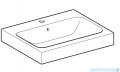 Geberit iCon Umywalka nablatowa z otworem na baterię z przelewem 60x48,5 cm 124560000