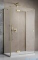 Radaway Essenza Brushed Gold Kdj+S kabina 70x80x70cm lewa szczotkowane złoto 1384048-01-01/1385021-99-01L/1384048-01-01