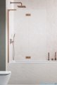 Radaway Essenza 8 SL Brushed Copper PND II parawan nawannowy 100cm lewy szczotkowana miedź/przejrzyste 10500100-93-01L
