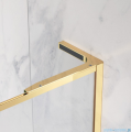 Radaway Modo F SL Gold II kabina Walk-in 95x201,6cm prawa złoty połysk szkło przejrzyste 10419095-09-01R