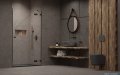Radaway Essenza Pro Brushed GunMetal Dwj drzwi wnękowe 100cm prawe szczotkowany grafit 10099100-92-01R