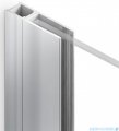 New Trendy Nesta profil poszerzający po stronie ścianki 15 mm chrom PP-0045