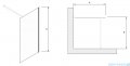 Clusi Zeus kabina Walk-in 100x200 cm przejrzyste 3329ZEU100