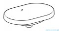 Geberit VariForm Umywalka owalna wpuszczana w blat 60x40cm 500.728.01.2