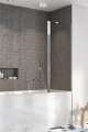 Radaway Nes Pnd II parawan nawannowy 110cm prawy przejrzyste