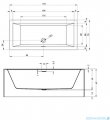 Riho Rethink Cubic Plug&Play 170x75 cm wanna prostokątna prawa B105011005