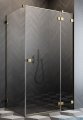 Radaway Essenza Pro Gold Kdj kabina 90x110cm prawa złoty połysk/szkło przejrzyste 10097090-09-01R/10098110-01-01