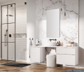 Elita Look szafka z umywalką 100x63x45cm biały mat 167598/145855