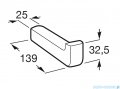 Roca Tempo wieszak na papier Chrome A817035001