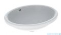 Geberit VariForm Umywalka z przelewem 56x46cm szkliwiony spód 500.753.01.2