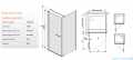 Sanplast kabina narożna kwadratowa KNDJ/PRIII-70 70x70x198 cm przejrzyste 600-073-0010-38-401