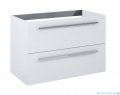 Roca Kwadro szafka 80x38x53 cm biały połysk A857970806