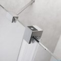 Radaway Furo Kdj Brushed Nickel kabina 110x75cm lewa szczotkowany nikiel 10104572-91-01L/10110530-01-01/10113075-01-01