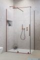 Radaway Furo Kdj Brushed Copper kabina 120x120cm lewa szczotkowana miedź 10104622-93-01L/10110580-01-01/10113120-01-01