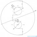 Omnires Y bateria podtynkowa termostatyczna 2-wyjściowa element natynkowy chrom Y1236ROCR